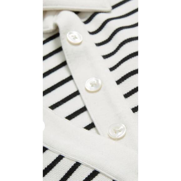 NEW VERONICA BEARD lanier mini dress in black and dove - Picture 5 of 6